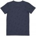 LEVV T-shirt Geometric Blue Grey